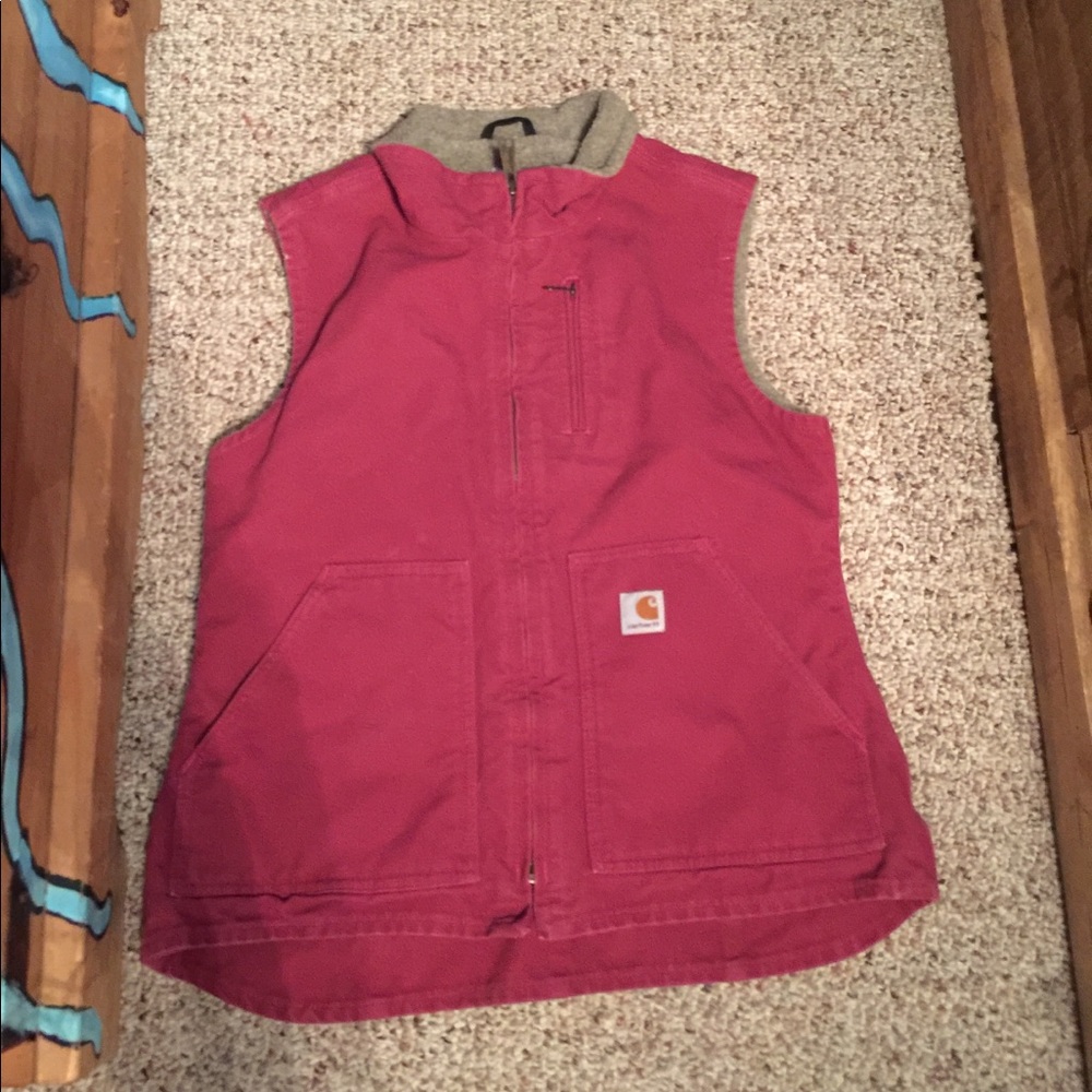 Small Magenta Carhartt Vest